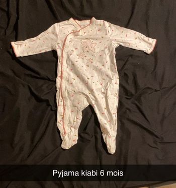 Pyjama kiabi 6 mois