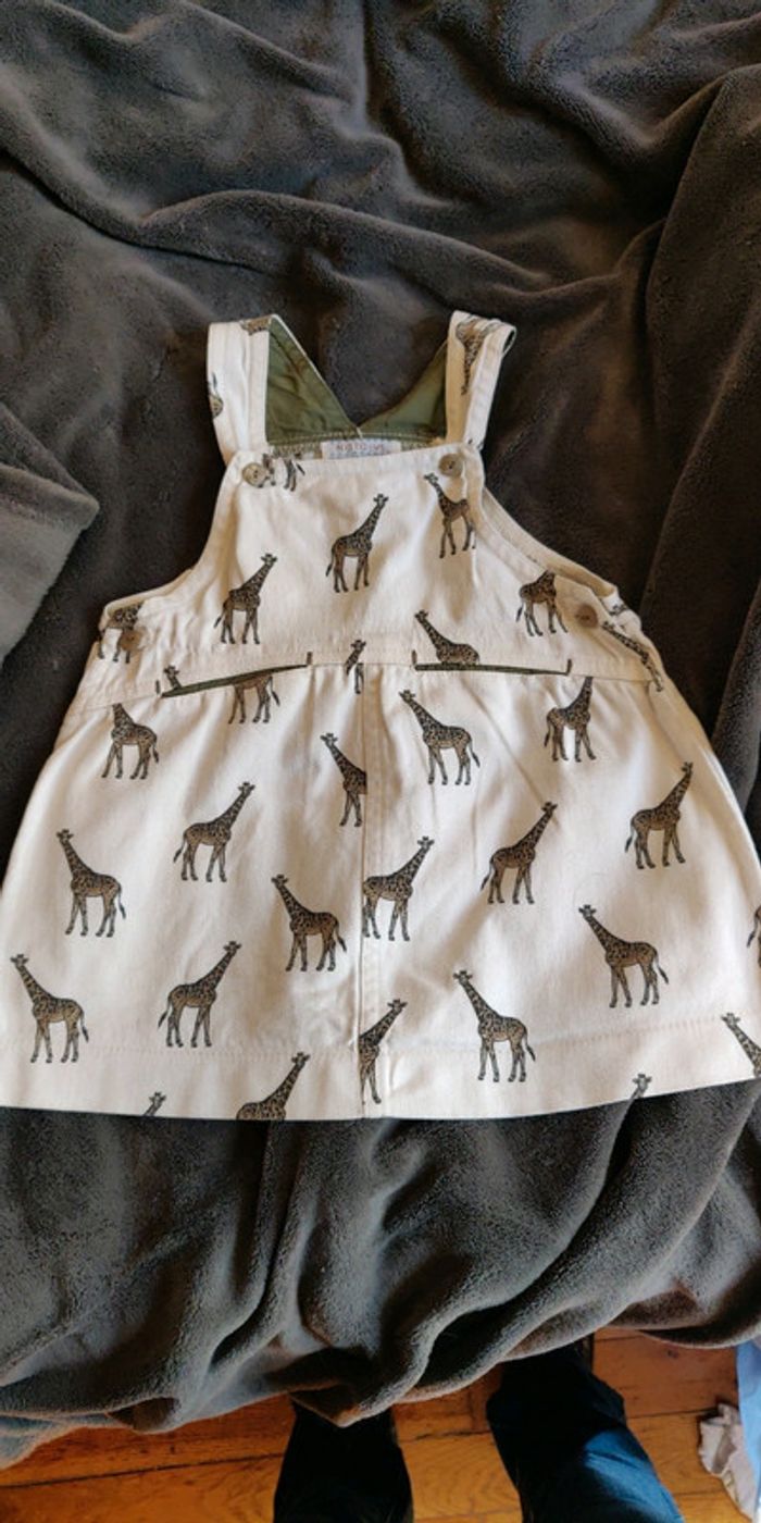 Robe girafe 12 mois natalys