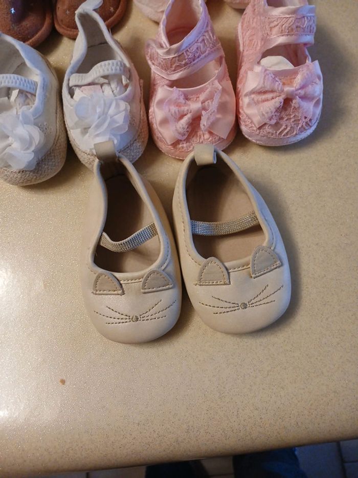 Lot 5 paires de chaussures 🩰 fille - photo numéro 4
