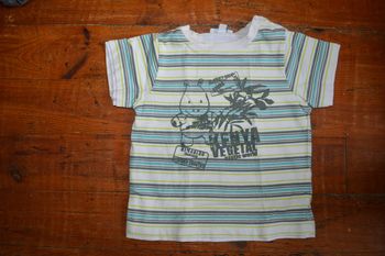 Tee shirt manches courtes Kimbaloo 2 ans