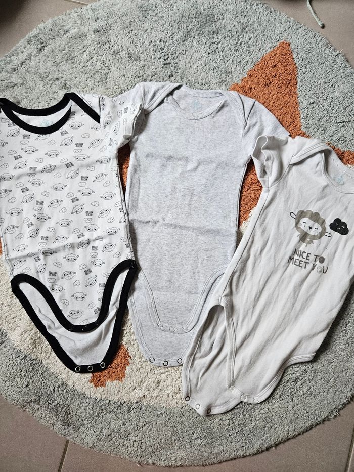 Lot de 3 bodies mouton - 24 mois