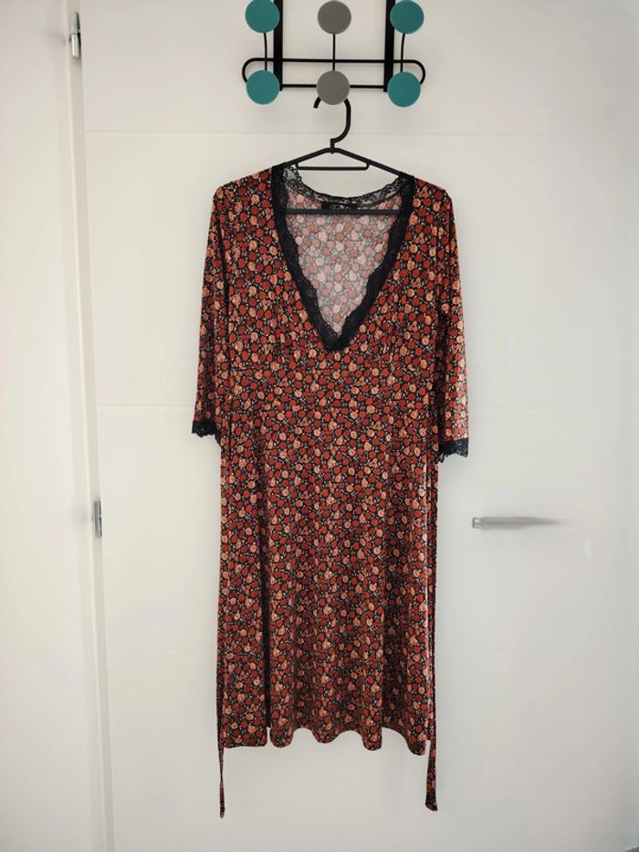 robe motifs fleurs - photo numéro 2