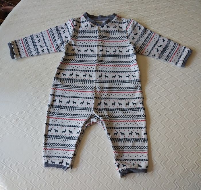 Pyjama de Noël Obaibi taille 18 mois - photo numéro 2