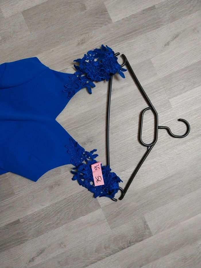 Robe femme 36 bleue - photo numéro 2