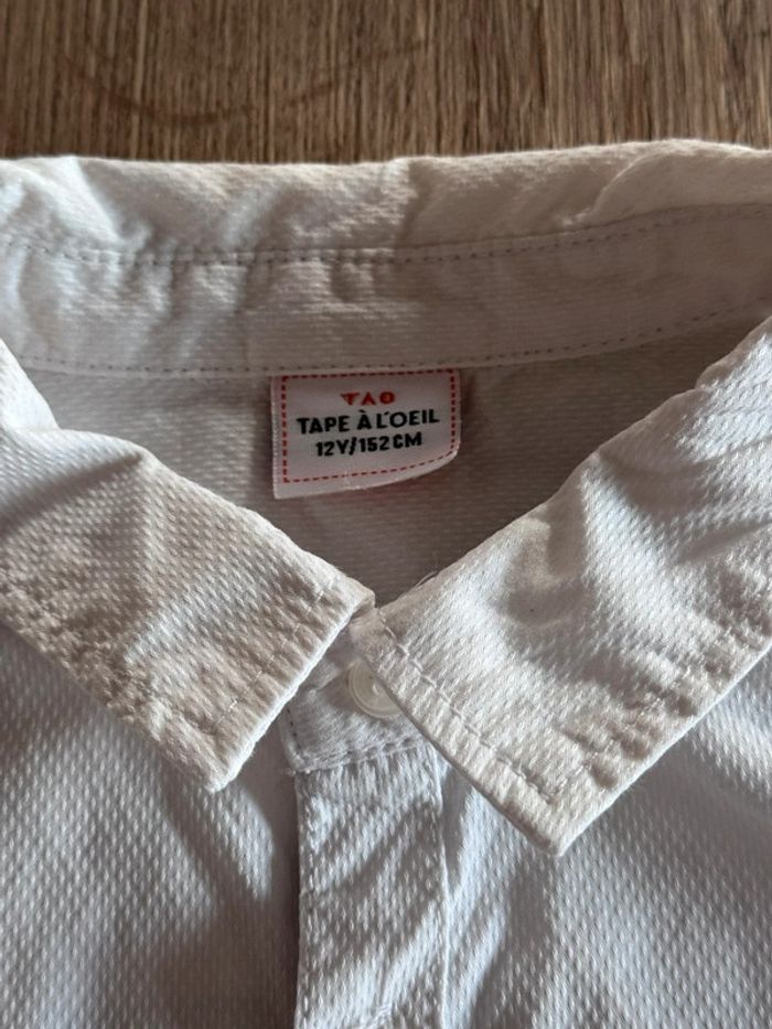 Chemise tape à l’œil taille 12 ans comme neuve - photo numéro 3