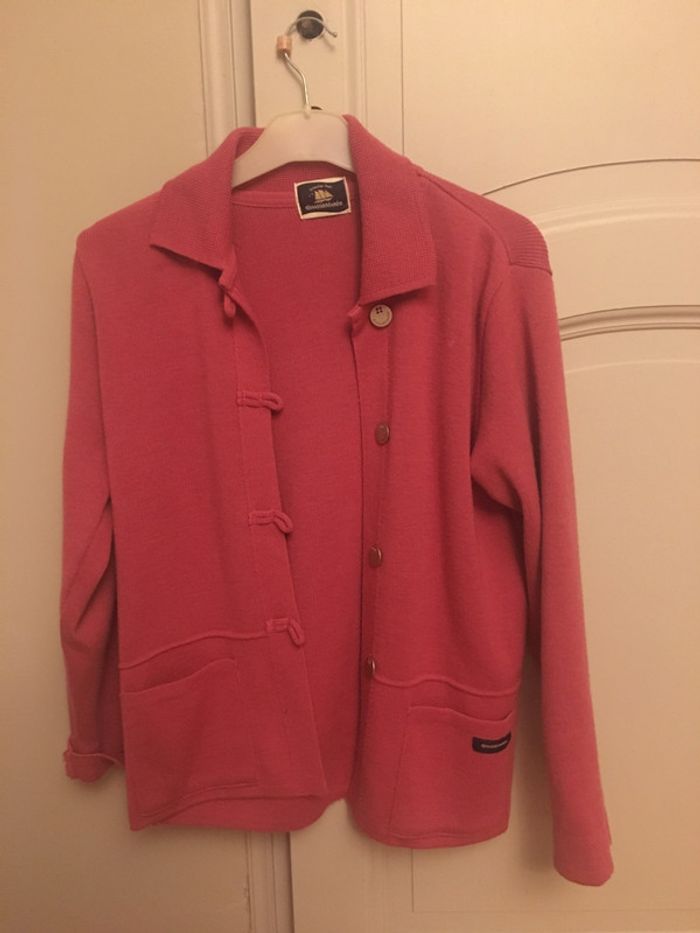 Gilet marin rose Le Chasse Marée