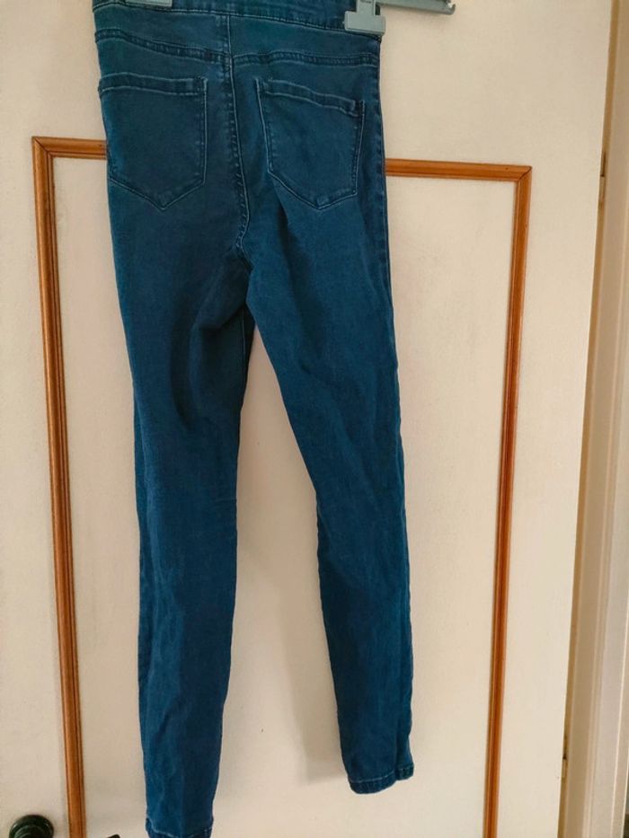 Jeans bleu, denim co, taille 34/XS - photo numéro 3