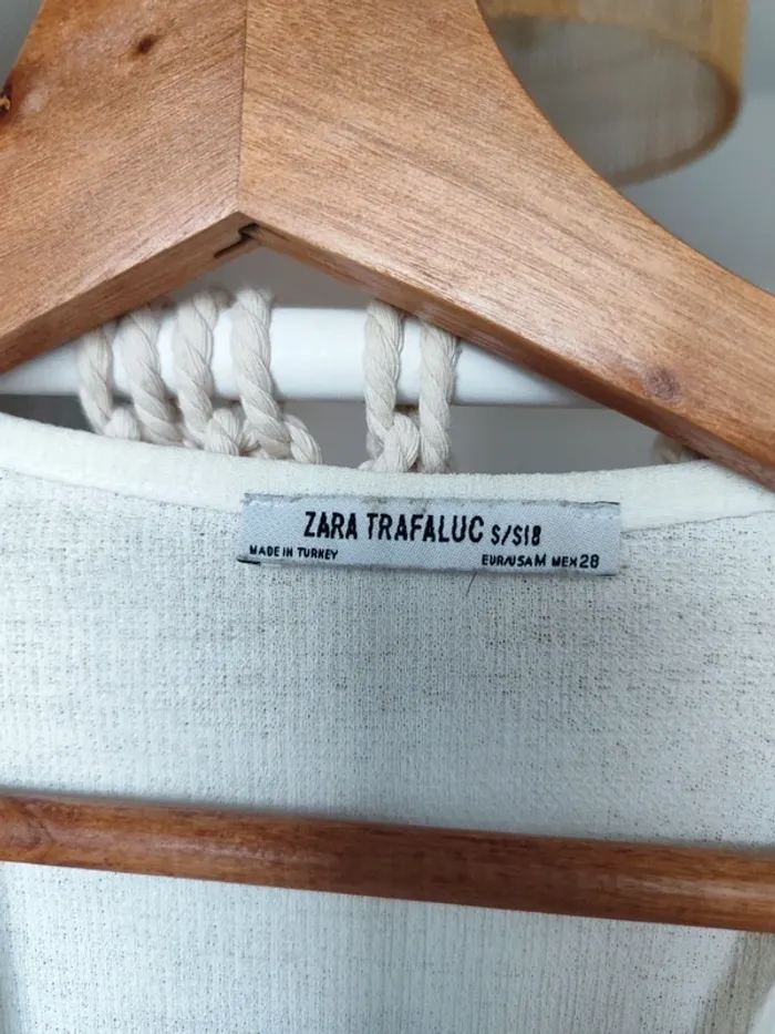 Haut Zara blanc - photo numéro 5
