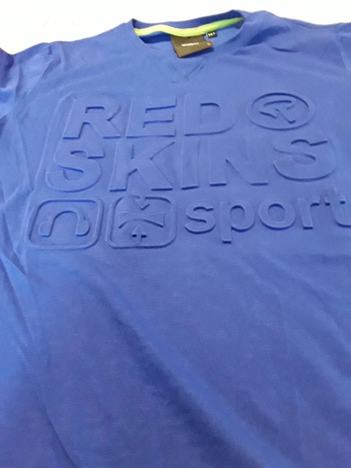 Tshirt Redskins bleu - photo numéro 2