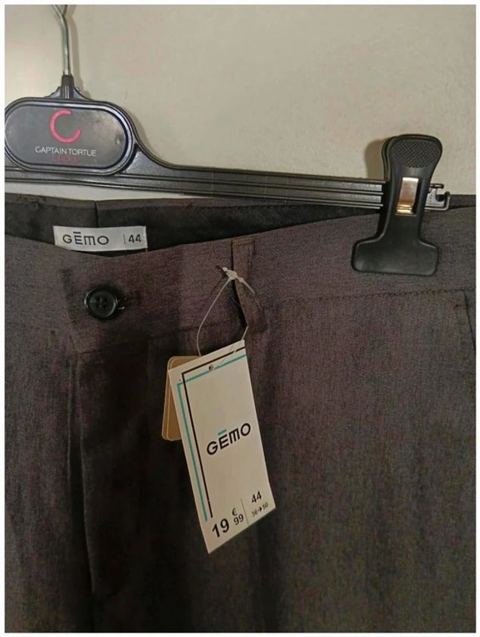 C1 Pantalon gris gemo 44 - photo numéro 4