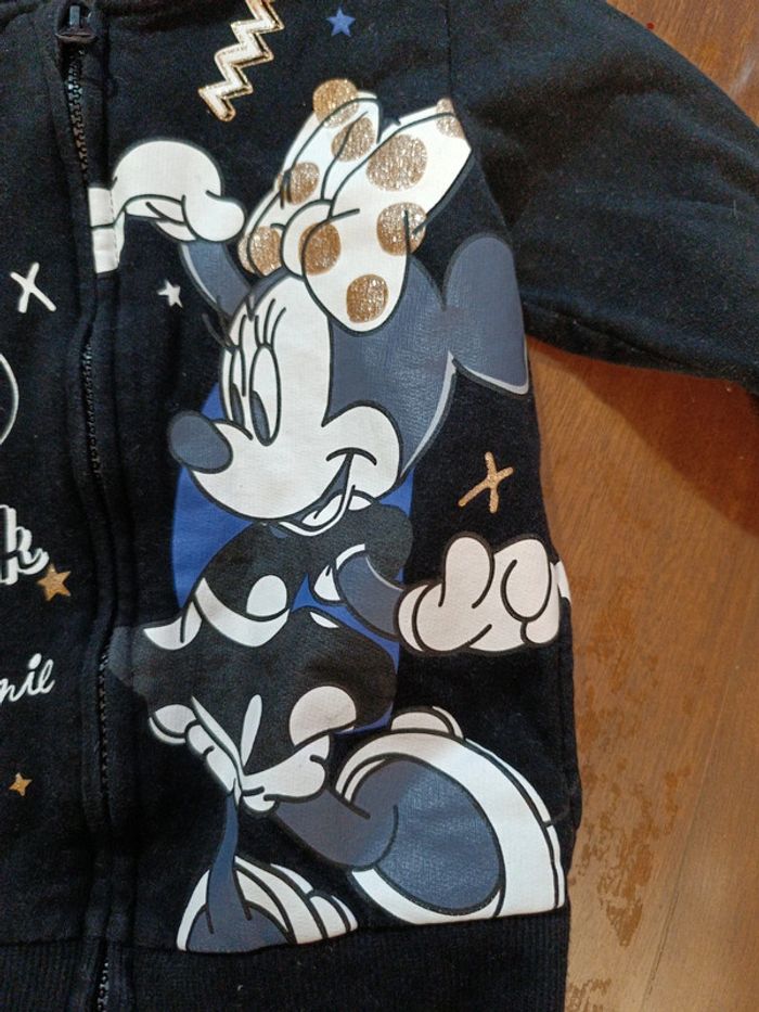 Gilet zippé Minnie - photo numéro 2