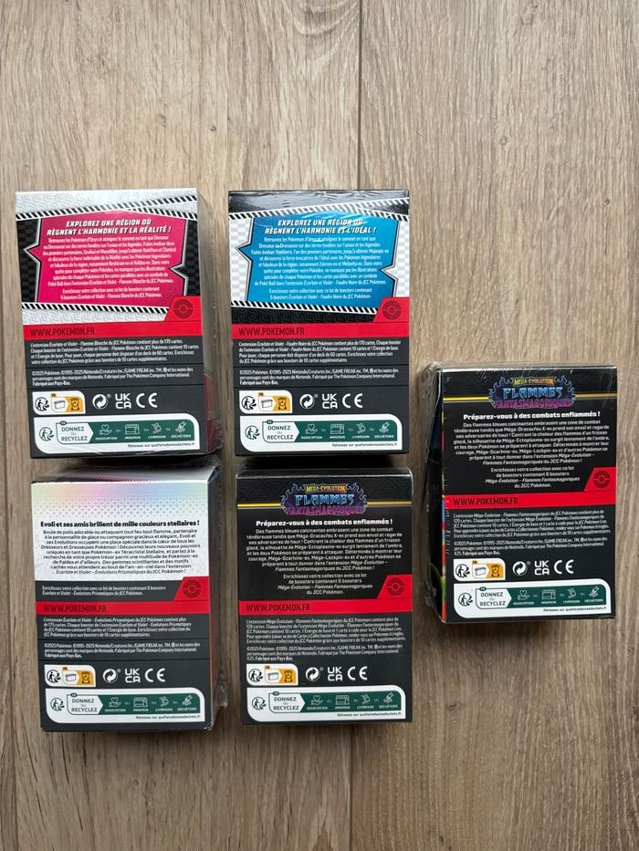 Lot 5 bundle Pokémon - photo numéro 4