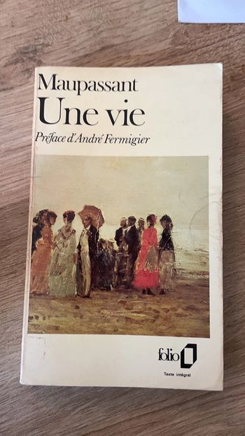 Livre Maupassant Une vie