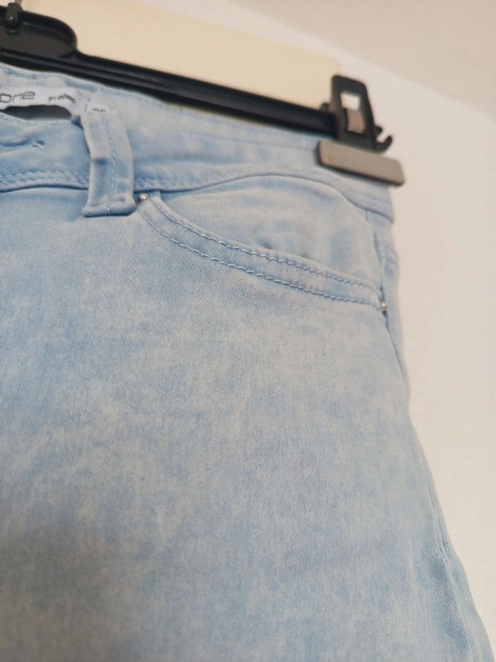 Jean bleu ciel en taille 36/S de la marque one by gemo - photo numéro 5