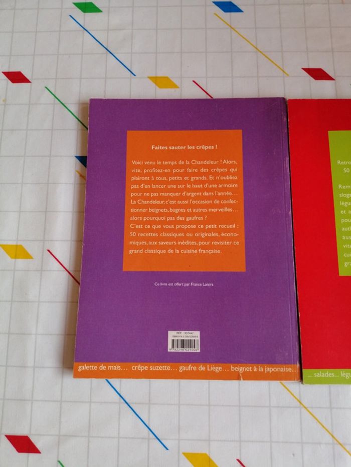 Lot de 2 livres de recettes - photo numéro 4