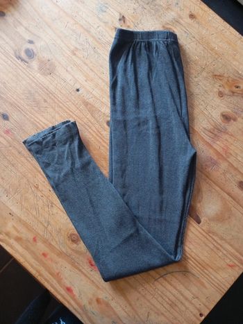 Legging côtelé gris 42/44