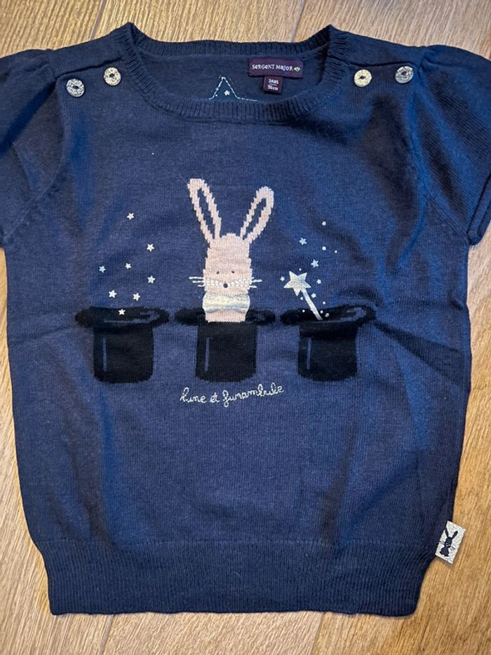 Vends lot de 2 hauts manches courtes sergent major 3 ans très bon état - photo numéro 5