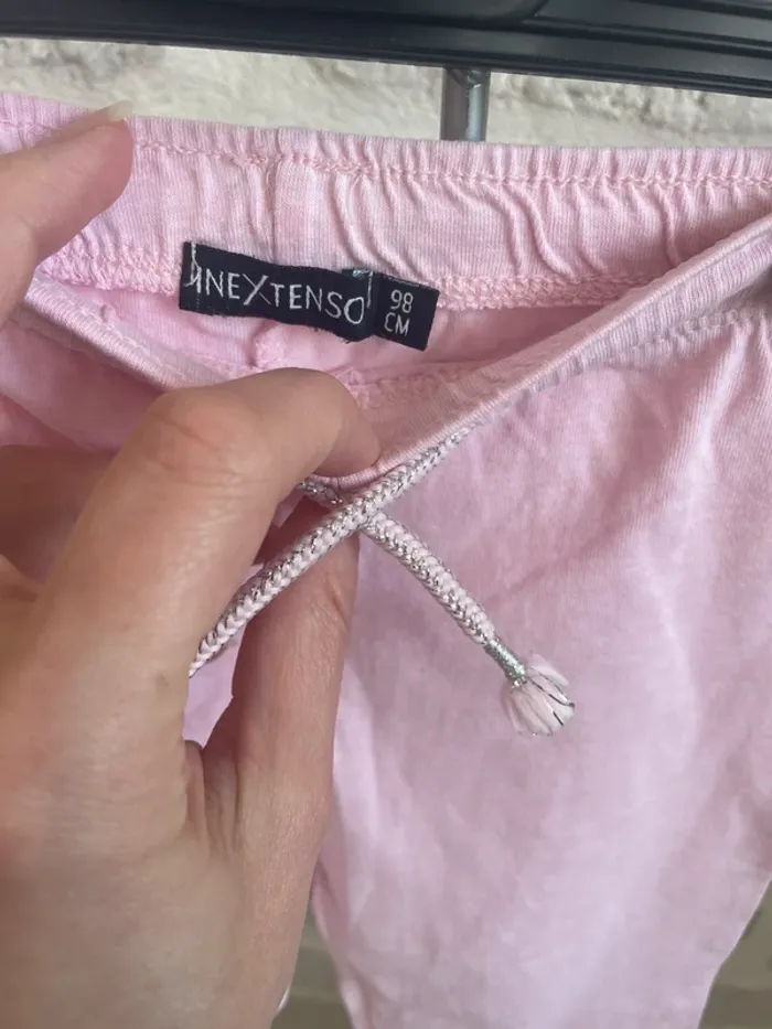 Pantalon fille rose 3 ans in extenso - photo numéro 2