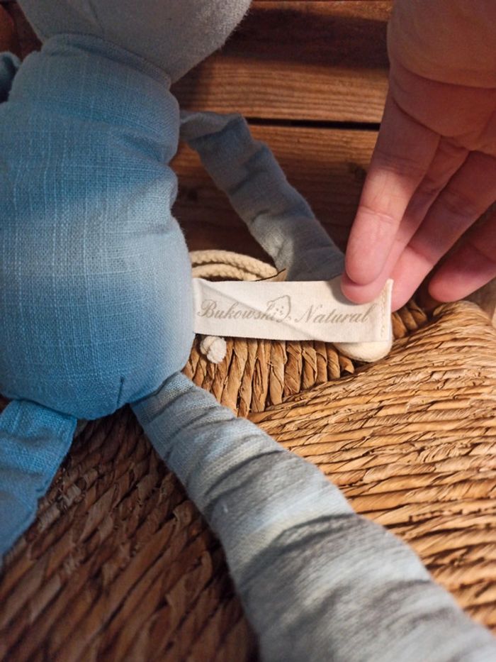 Peluche licorne bleu bukowski tbe - photo numéro 4