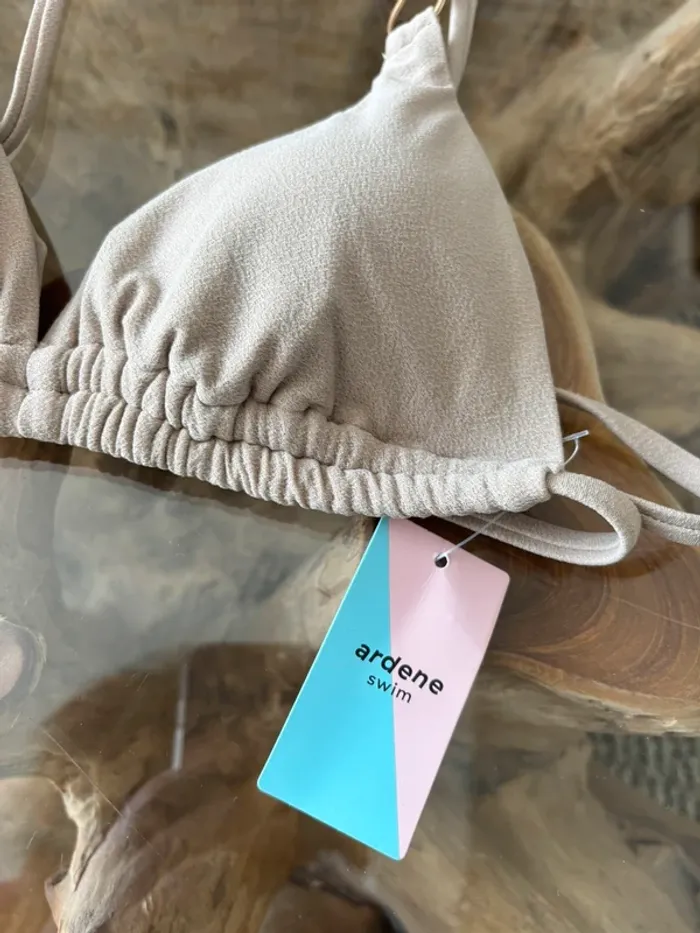 Haut de maillot de bain beige Ardene S - photo numéro 3