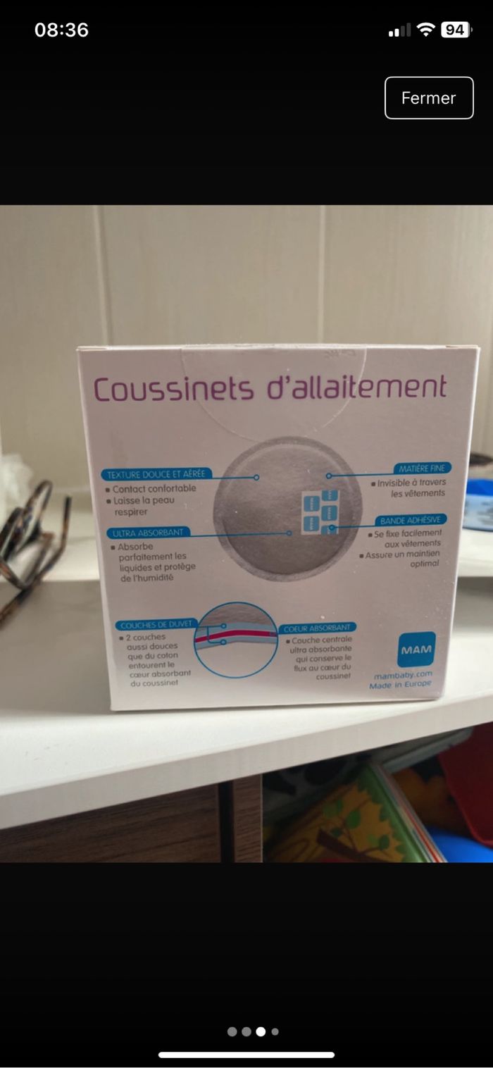 Coussinets allaitement - photo numéro 3