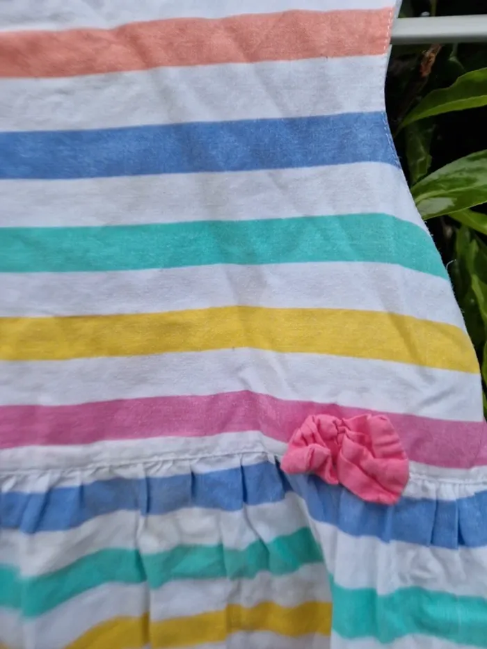 Robes Rayé,  Fille 18 mois - photo numéro 7