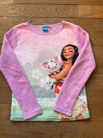 Pull polaire Vaiana 10 ans