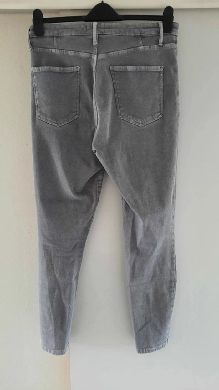 Jean gris zara 44 - photo numéro 2