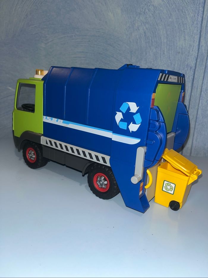 Playmobil 6110 camion de recyclage ordures complet - photo numéro 5