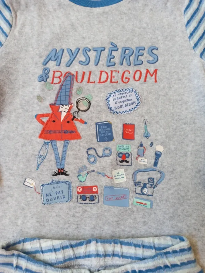 Lot de 2 pyjamas épais - Taille 4 ans - photo numéro 3