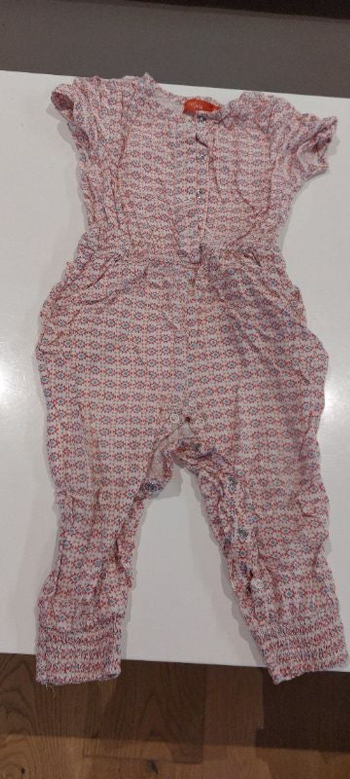 Combi longue légère tissaia 18m état correct