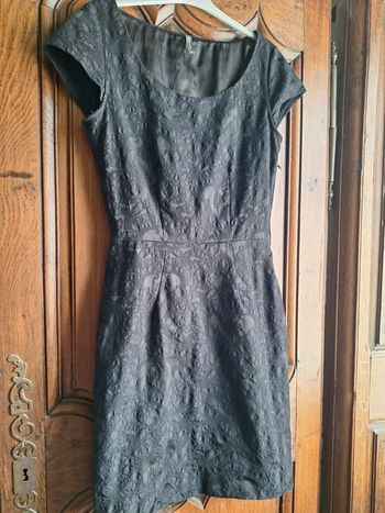 Robe imprime dentelle