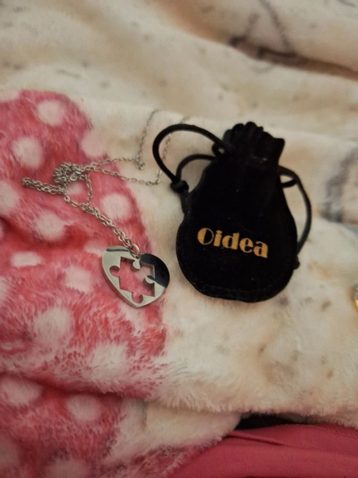 Bague + chaîne neuve