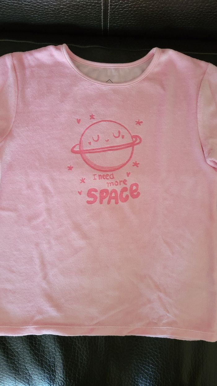 Pyjama en velours en taille 7-8 ans - photo numéro 3