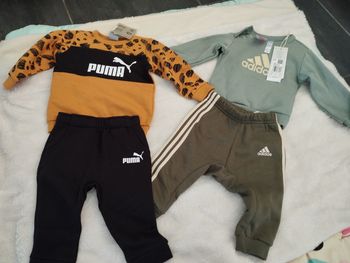 Lots de Deux survêtements de marque