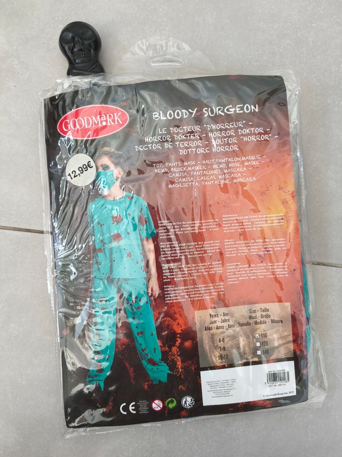 Déguisement halloween 4 6 ans - photo numéro 2