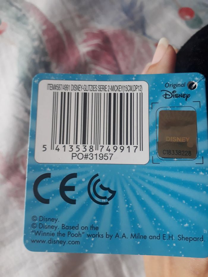 Peluches Mickey et Bouriquet - Disney - photo numéro 3