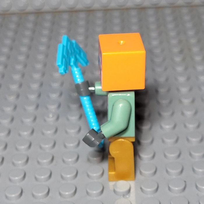 Minifigure / Figurine 🎮 Minecraft - Alex 🟧 - photo numéro 2