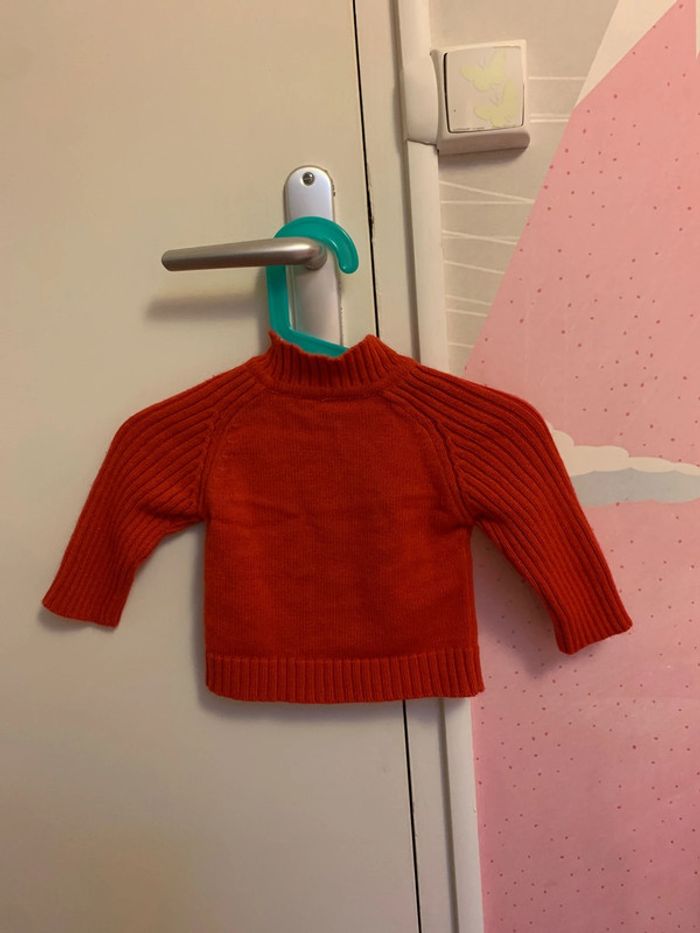 Gilet Rouge Automne Hiver Mixte 6M - photo numéro 4
