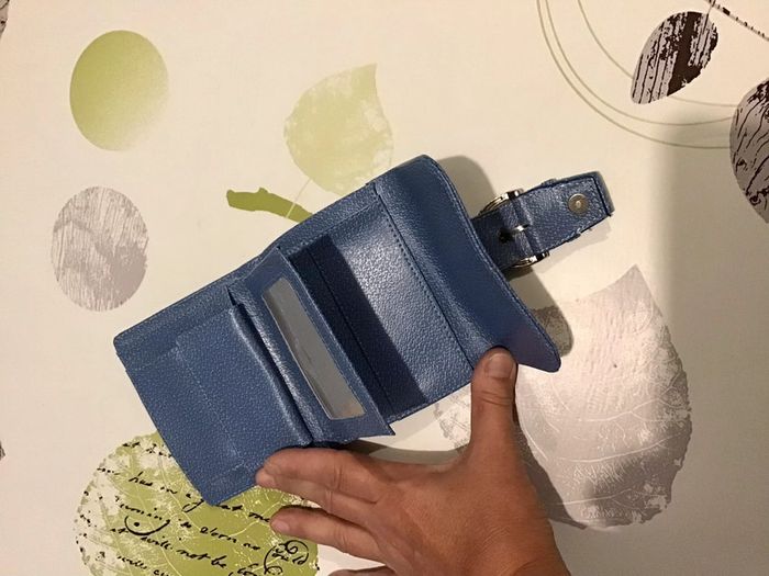 Porte feuille femme qui se déplie 26 cm ouvert 10 cm fermer - photo numéro 4