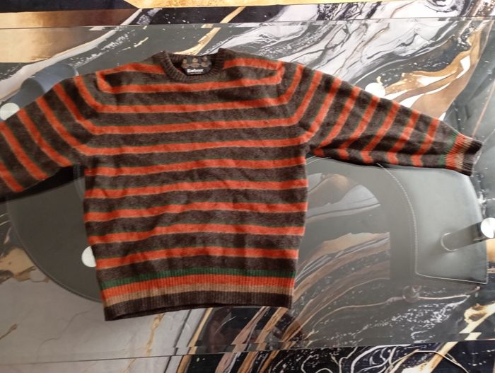 Pull barbour très bon état en laine d'agneau - photo numéro 3