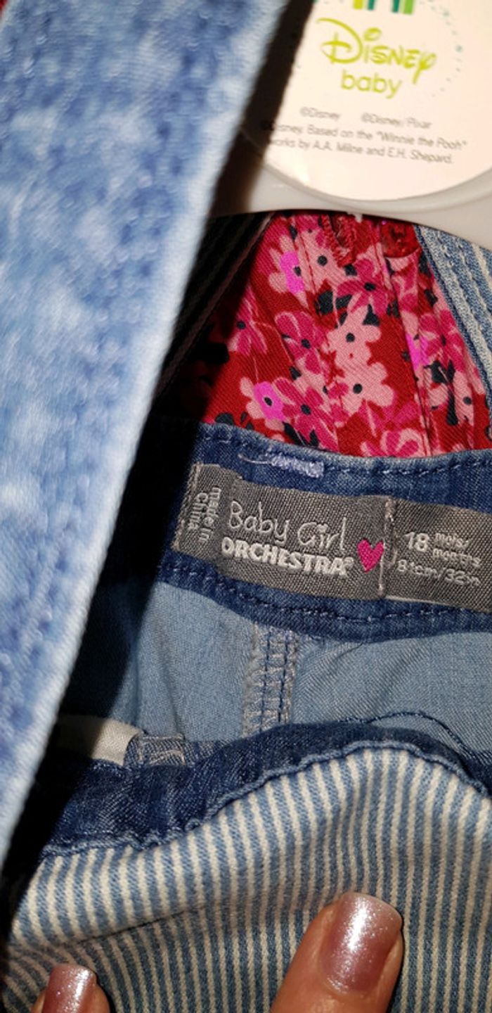 Salopette courte orchestra 18 mois - photo numéro 3