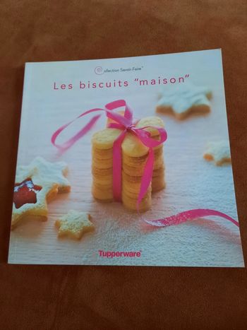 Livre "Les biscuits maison" Tupperware