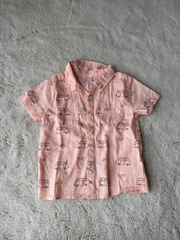 👕 lot été chemise + polo - bébé garçon 18 mois- très très bon état - photo numéro 5