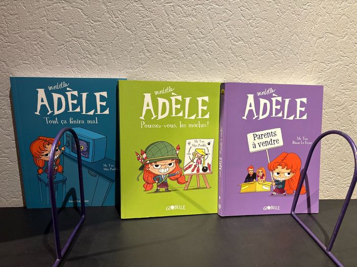 Lot de 3 mortelle adele