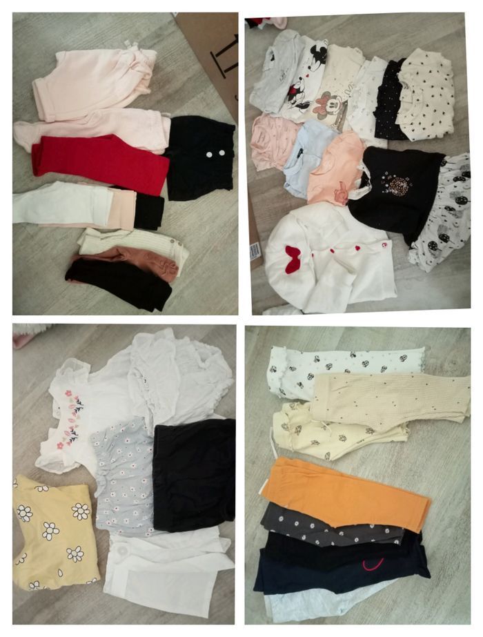 Lot de vêtements fille 1 à 9 mois. - photo numéro 6