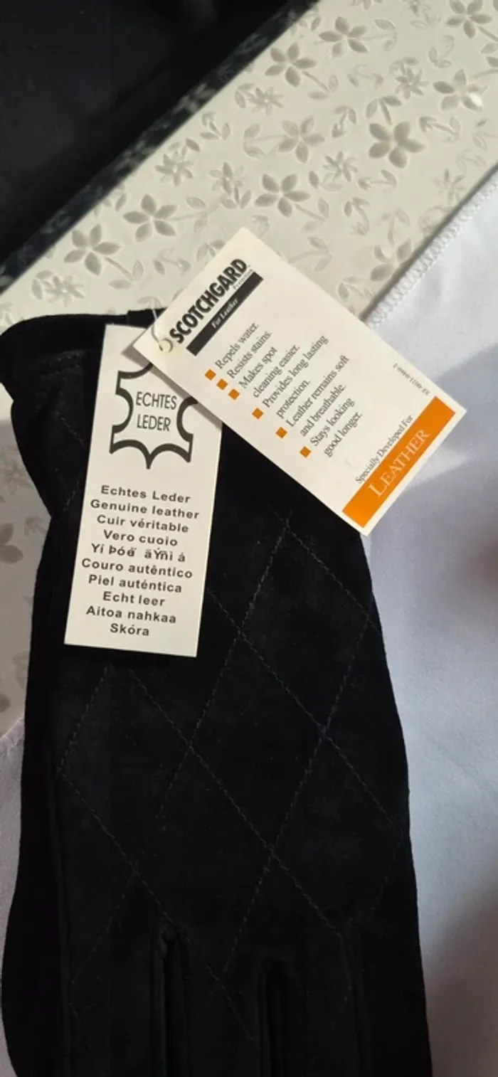 Gants en cuir Scotchguard neuves - photo numéro 5