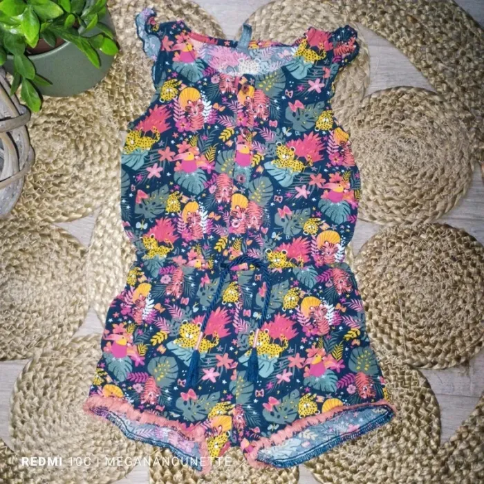 🐆 Combishort Jungle – Taille 3 ans – Losan 🐆 - photo numéro 2