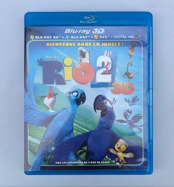 DVD blu-ray Rio 2