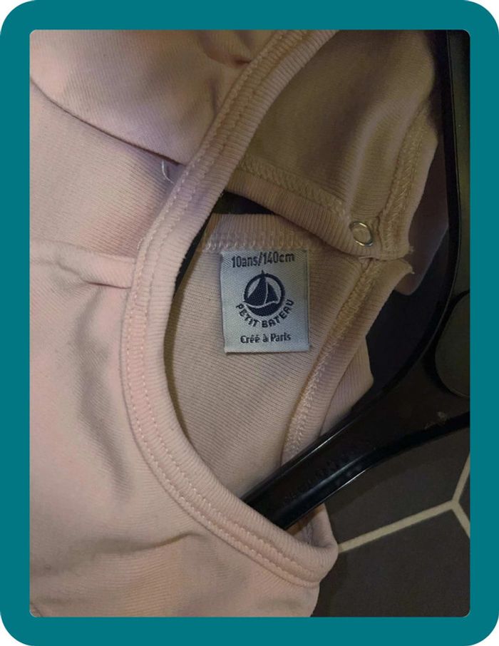 T-shirt manches longues à col 10 ans - Petit Bateau - photo numéro 6